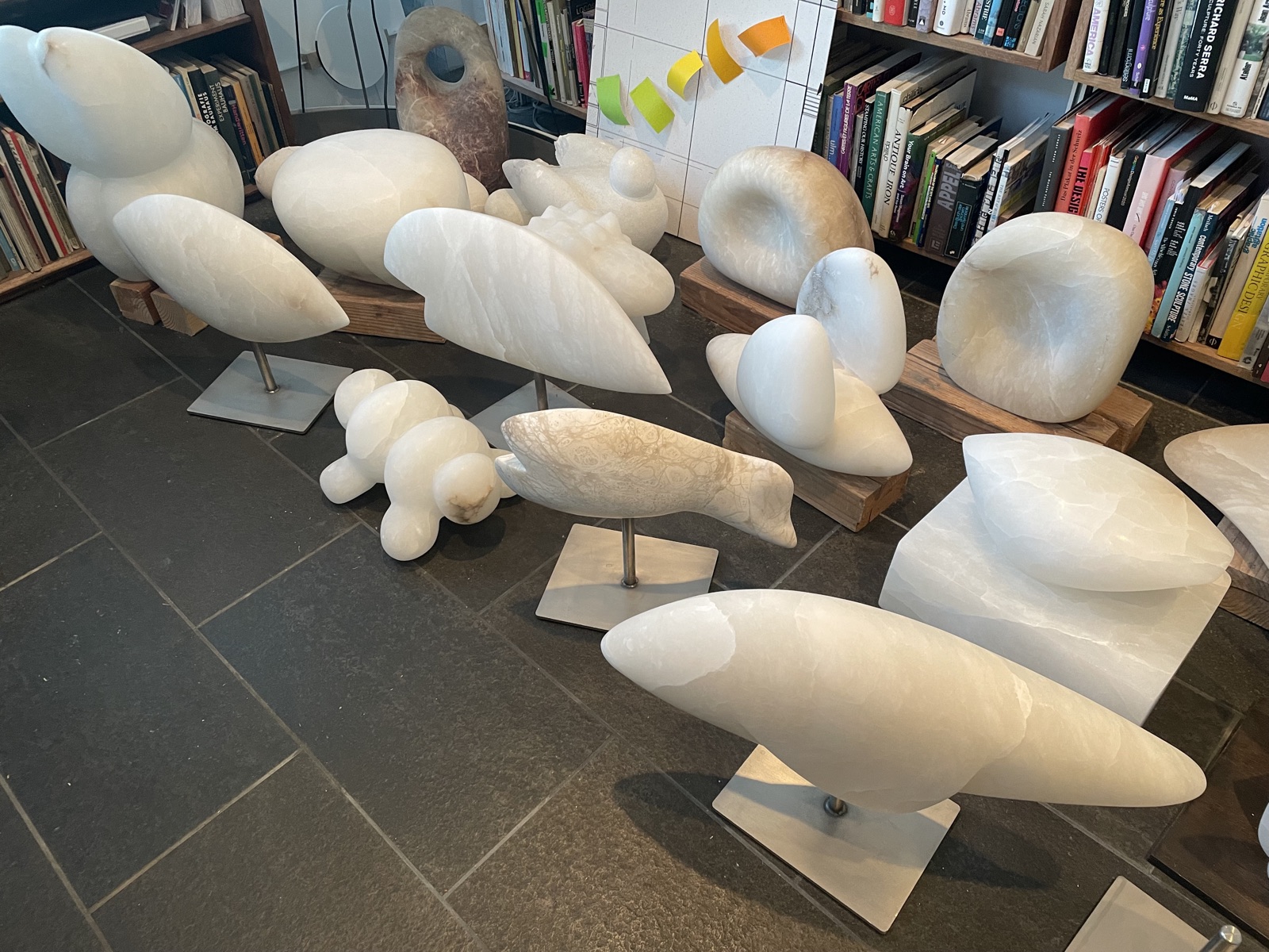 Studio and process photograph